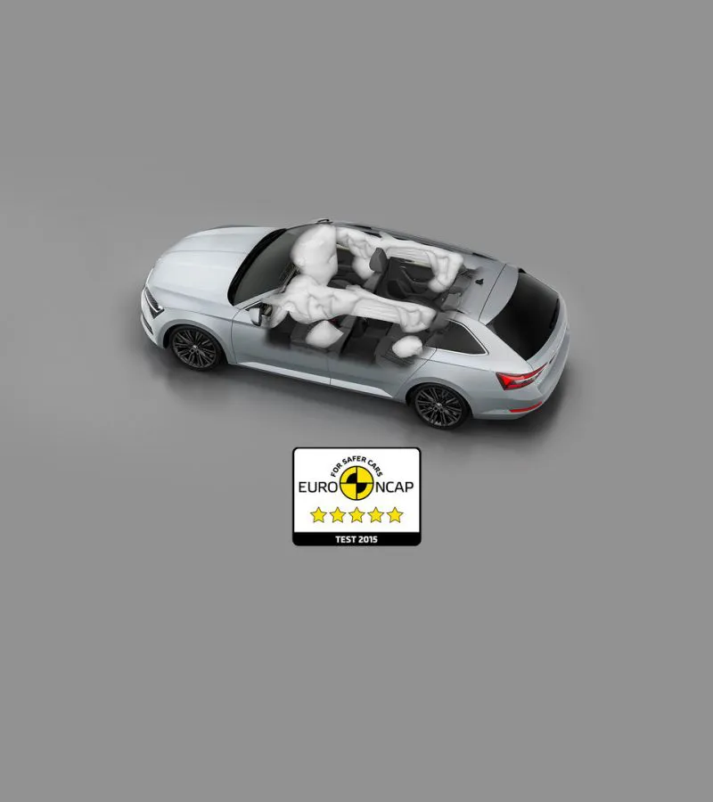 Massima sicurezza: cinque stelle per Superb