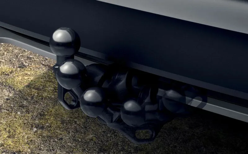 Gancio traino a rilascio elettronico