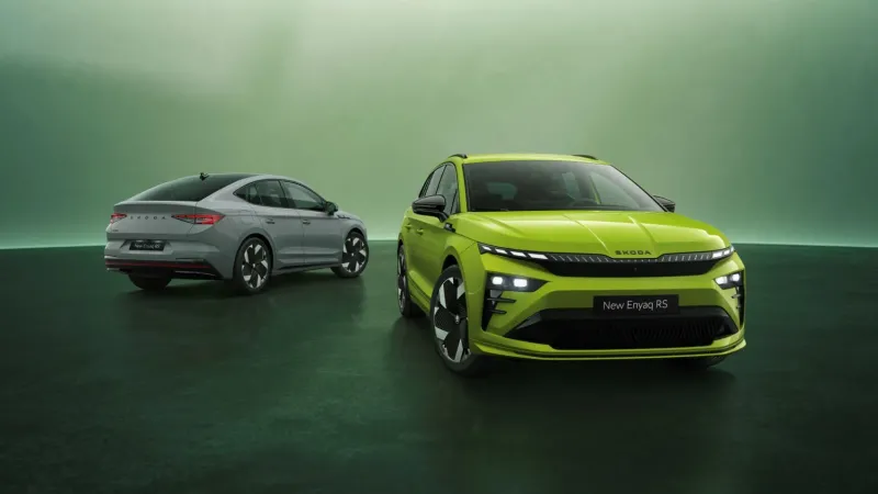 Škoda lancia le nuove varianti sportive Enyaq RS e Enyaq Coupé RS